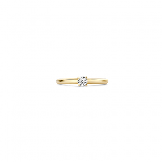 Blush geelgouden ring - 1132YZI/54