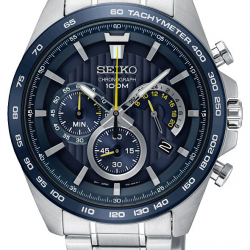 Seiko Quartz Chrono Herenhorloge