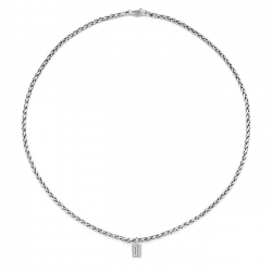 BtB Necklace George XS Silver - 50cm