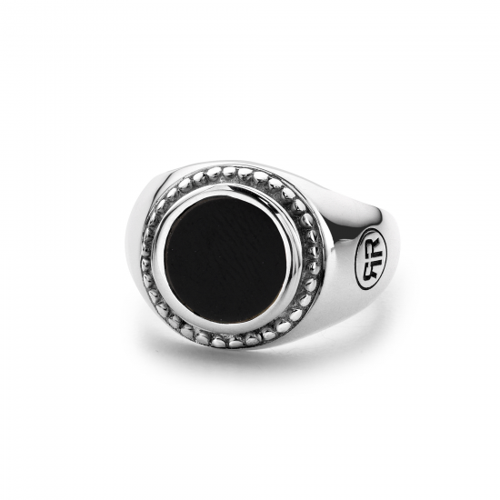 R&R Round Onyx Ring mt 50 - RR-RG010-S