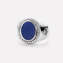 R&R Woman Oval Lapis Lazuli  Ring mt 52 - RRRG016-S