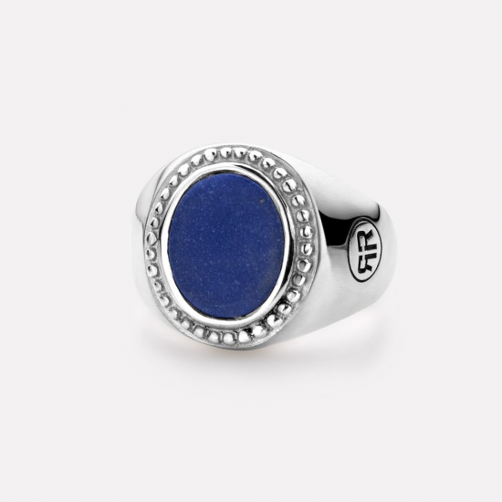 R&R Woman Oval Lapis Lazuli  Ring mt 52 - RRRG016-S