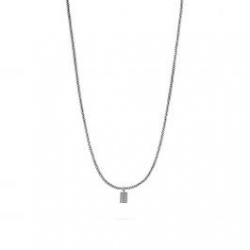 BtB Zilveren Collier Barbara XS - 60 cm