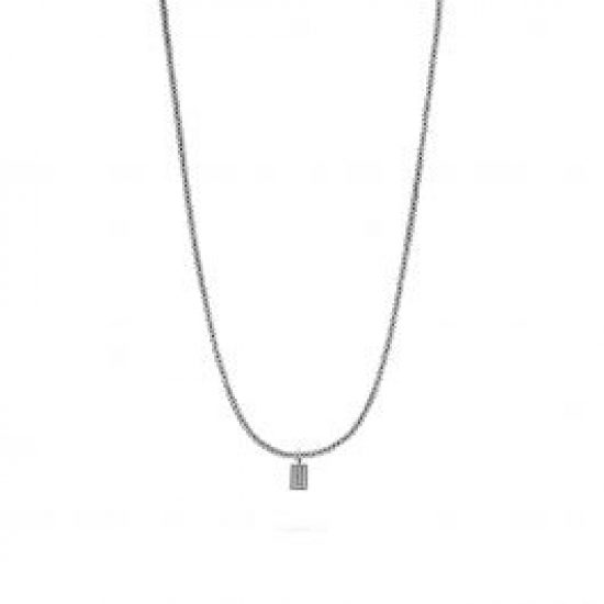 BtB Zilveren Collier Barbara XS - 60 cm