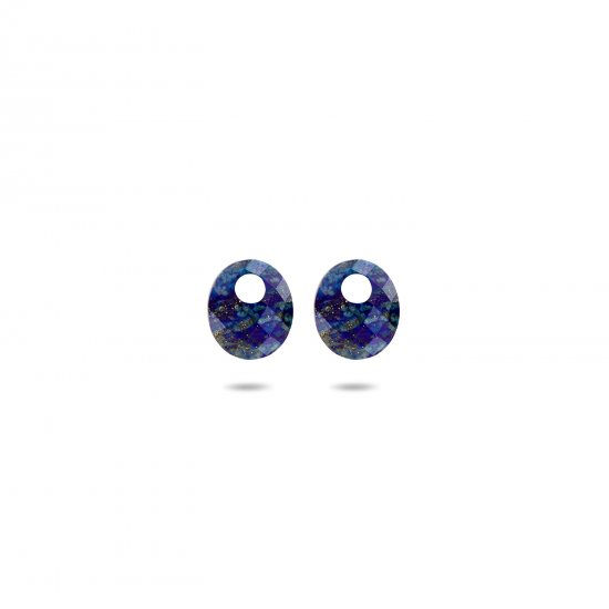 Blush Oorbedels Lapis Lazuli - small