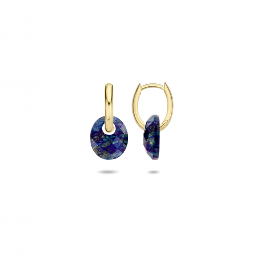 Blush Oorbedels Lapis Lazuli - small