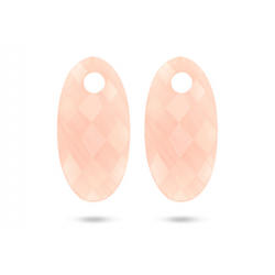 Rose Quartz Bedels 15mm