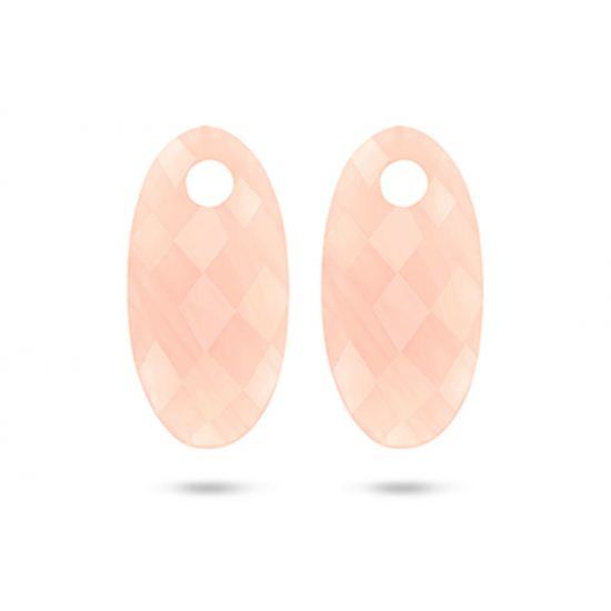 Rose Quartz Bedels 15mm