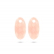 Rose Quartz Bedels 15mm