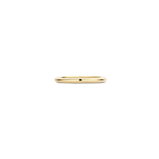 Blush Geelgouden Ring - glad - maat 54