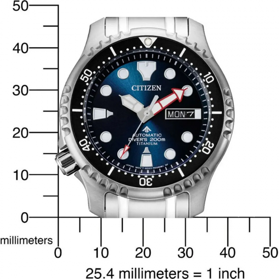 Citizen Mechanical Divers Herenhorloge