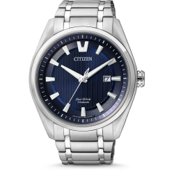 Citizen Eco-Drive Herenhorloge met Blauwe Wijzerplaat