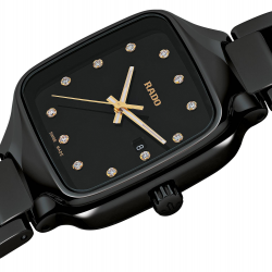 Rado True Square Jubile in Zwart