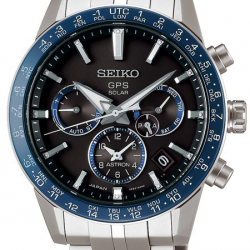 Seiko Astron GPS Solar dual-time titanium