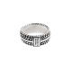 BtB Zilveren Ring Chain Texture - maat 20