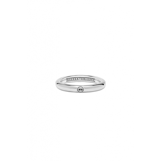 BtB zilveren ring Dunia Polished mt 17,5