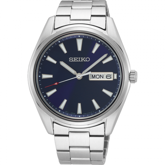 Seiko Quartz Herenhorloge met dag- en datumaanduiding