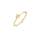 Blush geelgouden ring - 1193YGO/52