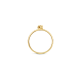 Blush geelgouden ring - 1193YGO/52