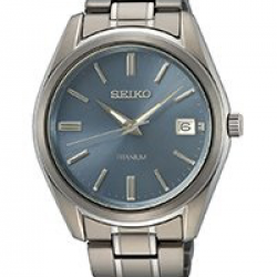 HEREN NEW LINK TITANIUM BRACELET ZWART 100M WR