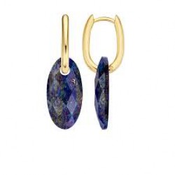 Lapis Lazuli Oorbedels - Large