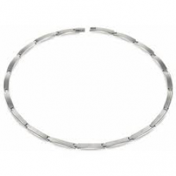 Boccia Zilverkleurig Titanium Collier