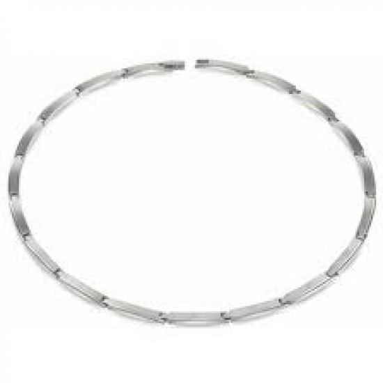 Boccia Zilverkleurig Titanium Collier