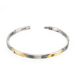 Boccia Bicolor Titanium Armband