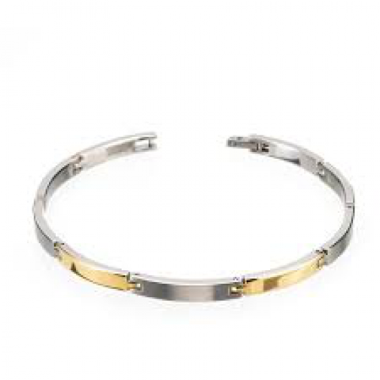 Boccia Bicolor Titanium Armband