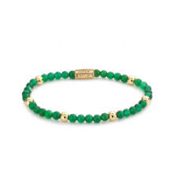 R&R Green Harmony armband - S - 18K yellow gold plated