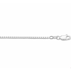 Zilveren Collier met Venetiaanse Schakel - 42cm 1,4mm