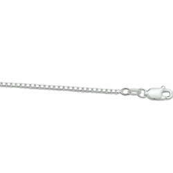 Zilveren Collier met Venetiaanse Schakel - 42cm 1,4mm