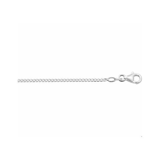 Collier gourmette 4-zijdes geslepen 1,7 mm