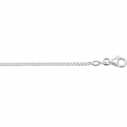 Collier gourmette 4-zijdes geslepen 1,7 mm