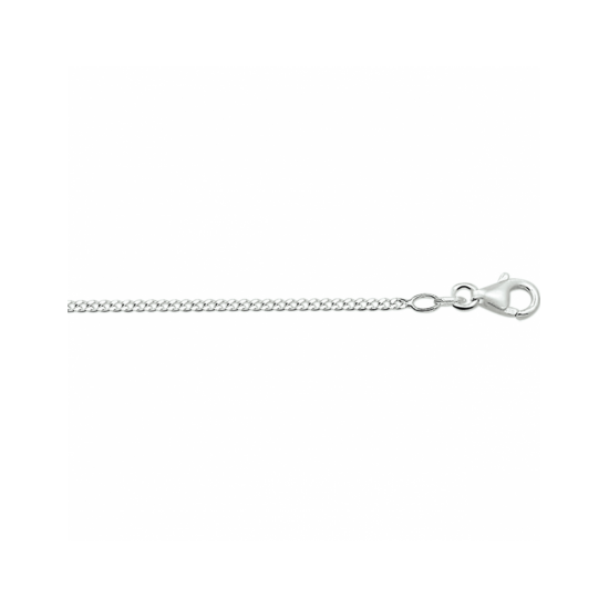 Collier gourmette 4-zijdes geslepen 1,7 mm