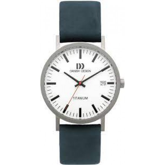 DD Rhine Horloge White Blue Date Large