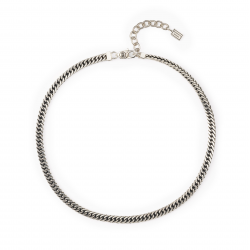 BtB Zilveren Collier Esther Mini Choker - 34-38cm