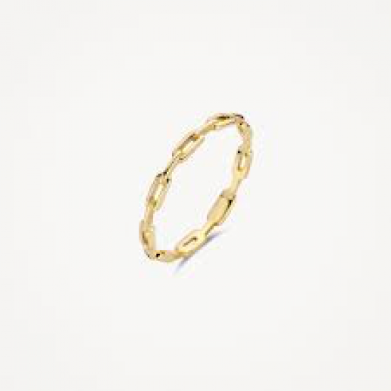 Blush 14K Geelgouden "Schakel" Ring - maat 56