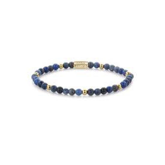 R&R Armband Midnight Blue - maat M - 4mm