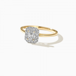 Blush 14K Ring met Labgrown Diamanten - 0.43crt - mt 54