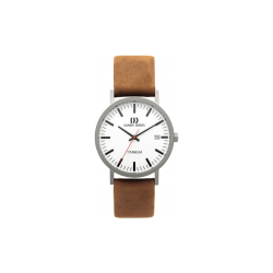 DD Titanium Horloge Rhine Date Large met Camel Band
