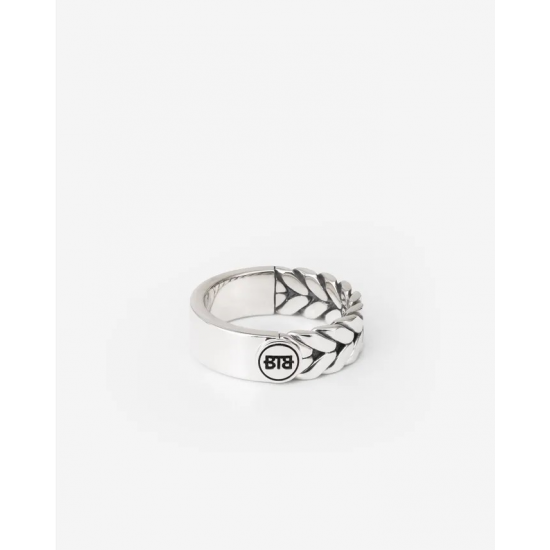 BtB Barbara Dual Ring Zilver - maat 18