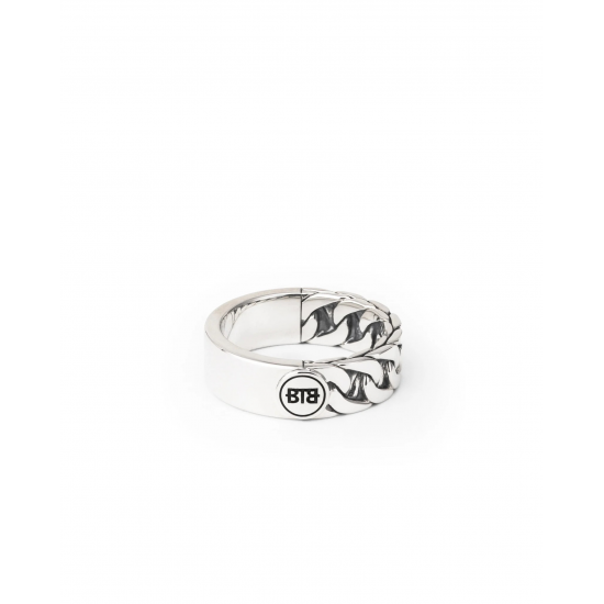 BtB Esther Dual Ring Zilver - maat 18