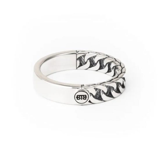 BtB Esther Small Dual Ring in Zilver - maat 18