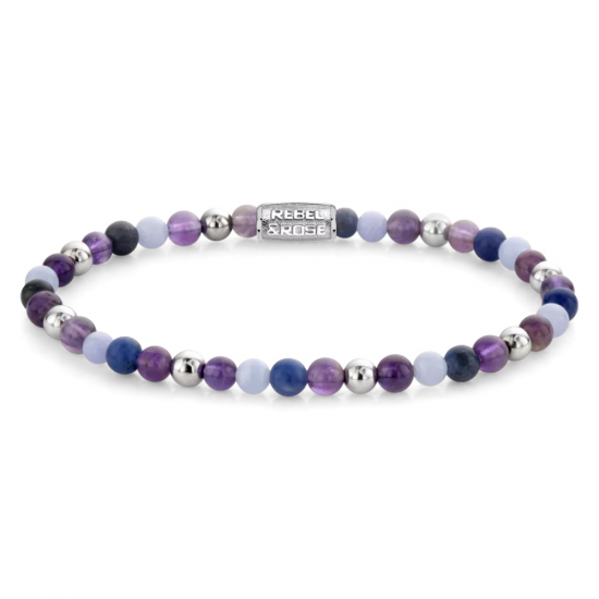 R&R armband Are Violets Blue? - 4mm - mt  S