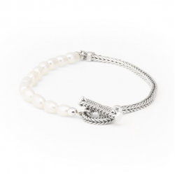 BtB Barbara Pearl Armband - maat D