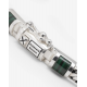 BtB Mini Gemstone Bracelet Silver Malachite - maat D