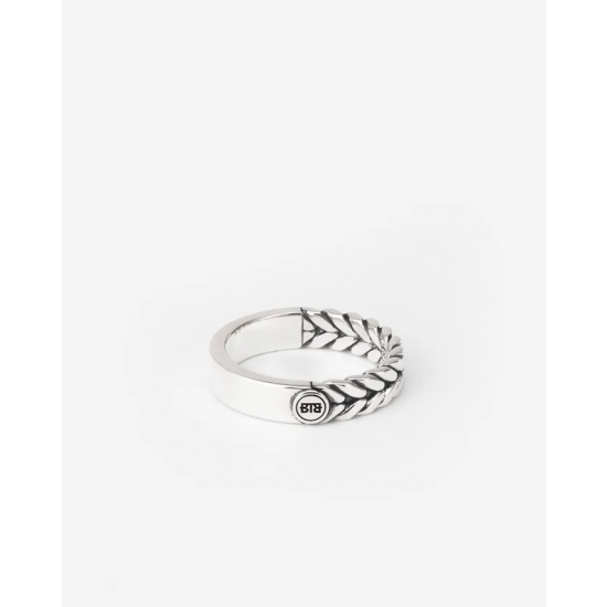 BtB Barbara Small Dual Ring Zilver - maat 17