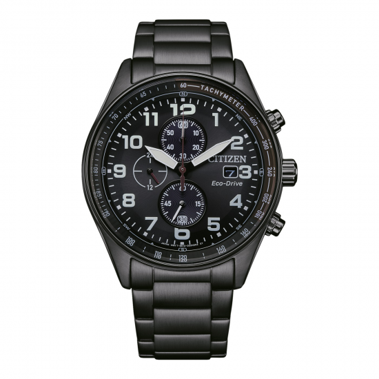 Citizen Eco-Drive Chronograaf in Zwart