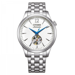 Citizen Mechanisch herenhorloge witte wijzerplaat